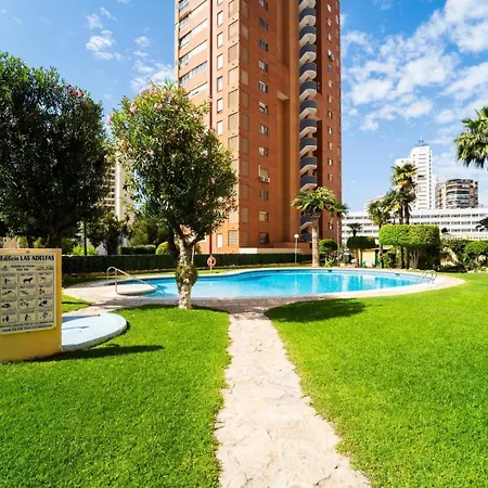 Lägenhet Stylish Seaview With Pool Access Benidorm