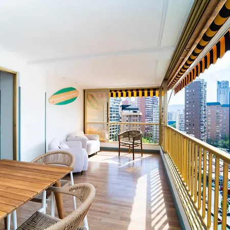 Stylish Seaview With Pool Access Apartamento Benidorm