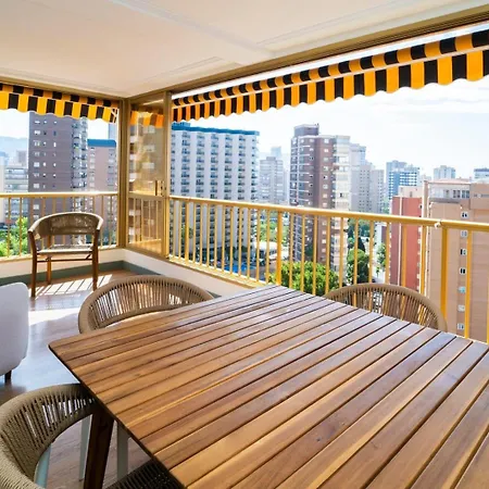 Apartamento Stylish Seaview With Pool Access Benidorm