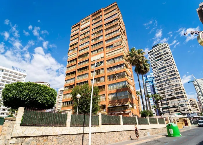 Stylish Seaview With Pool Access Lägenhet Benidorm