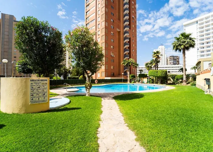Lägenhet Stylish Seaview With Pool Access Benidorm